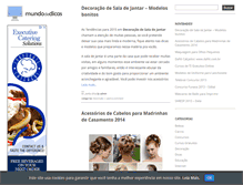 Tablet Screenshot of mundodedicas.com